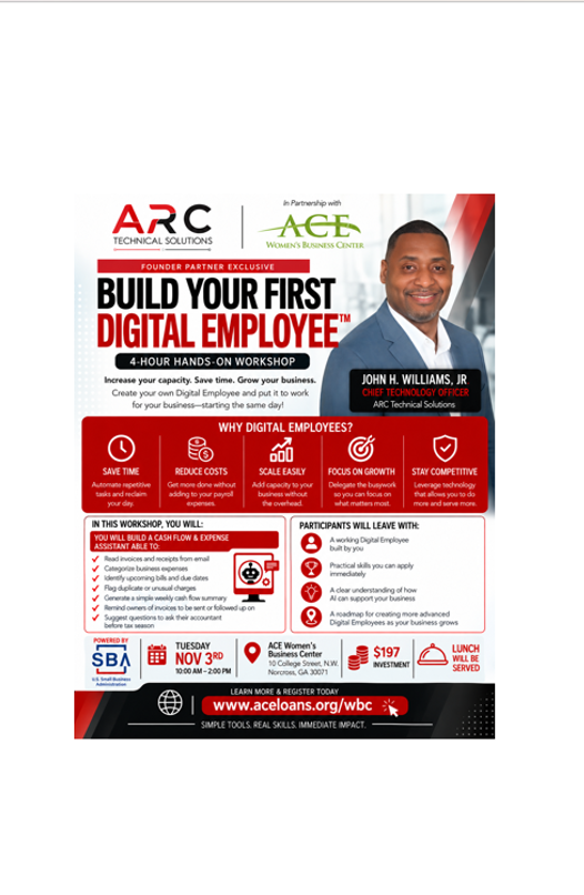 Digital-Employee-Workshop-Flyer